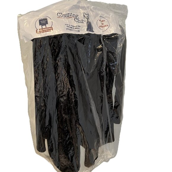 CALVIN KLEIN | Black Velvet Wide-Leg Pants - Picture 4 of 4